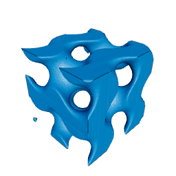 Gyroid pattern preview